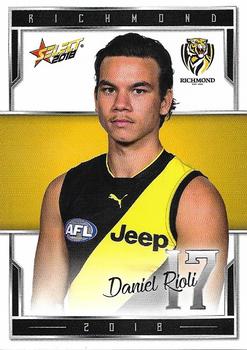 2018 Select AFL Club Team Sets - Richmond Tigers #R17 Daniel Rioli Front